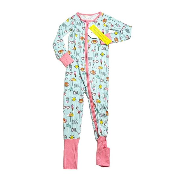 Little Sleepies Other - New! Little Sleepies Pool Party Zippy